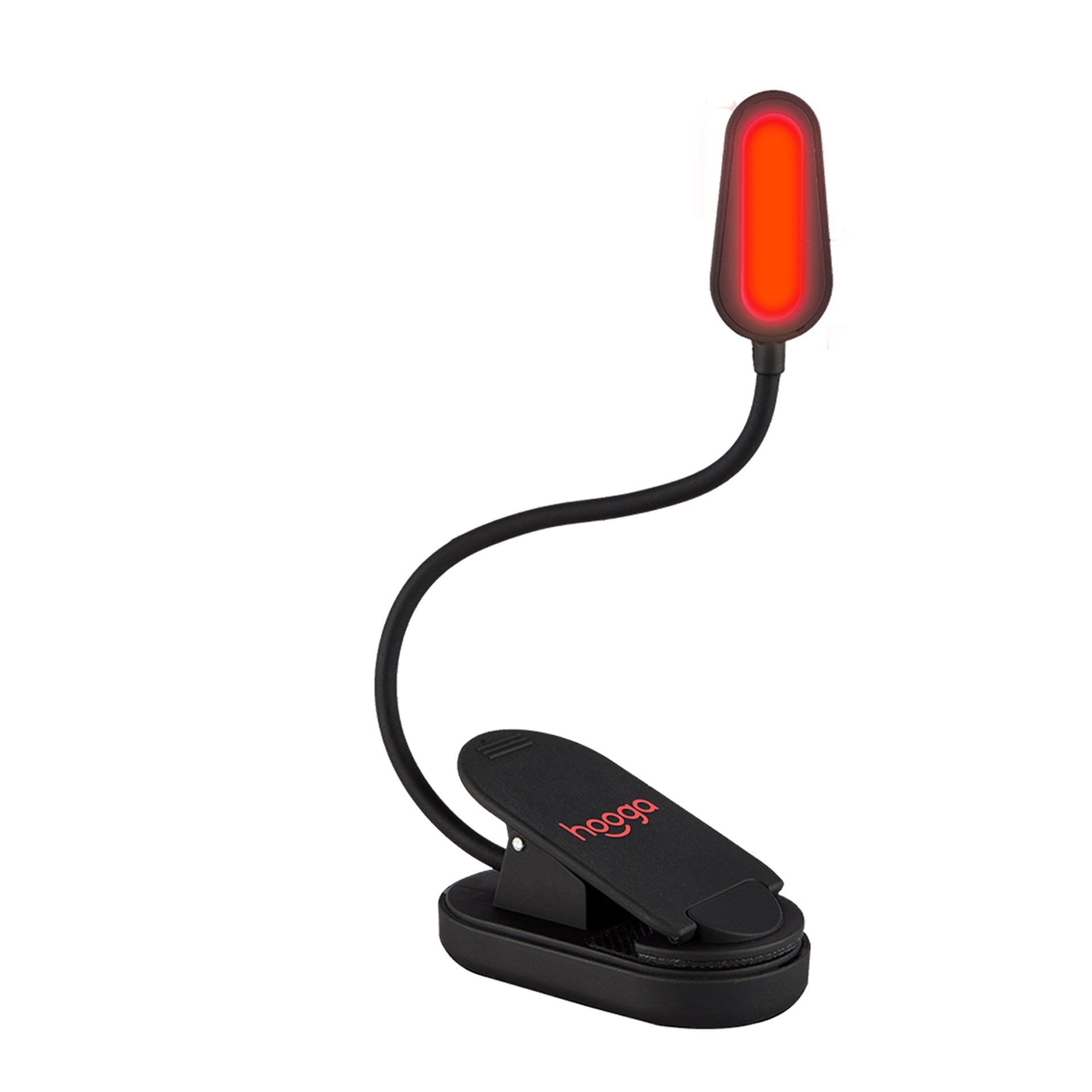 Hooga Health Red Clip-On Book Light