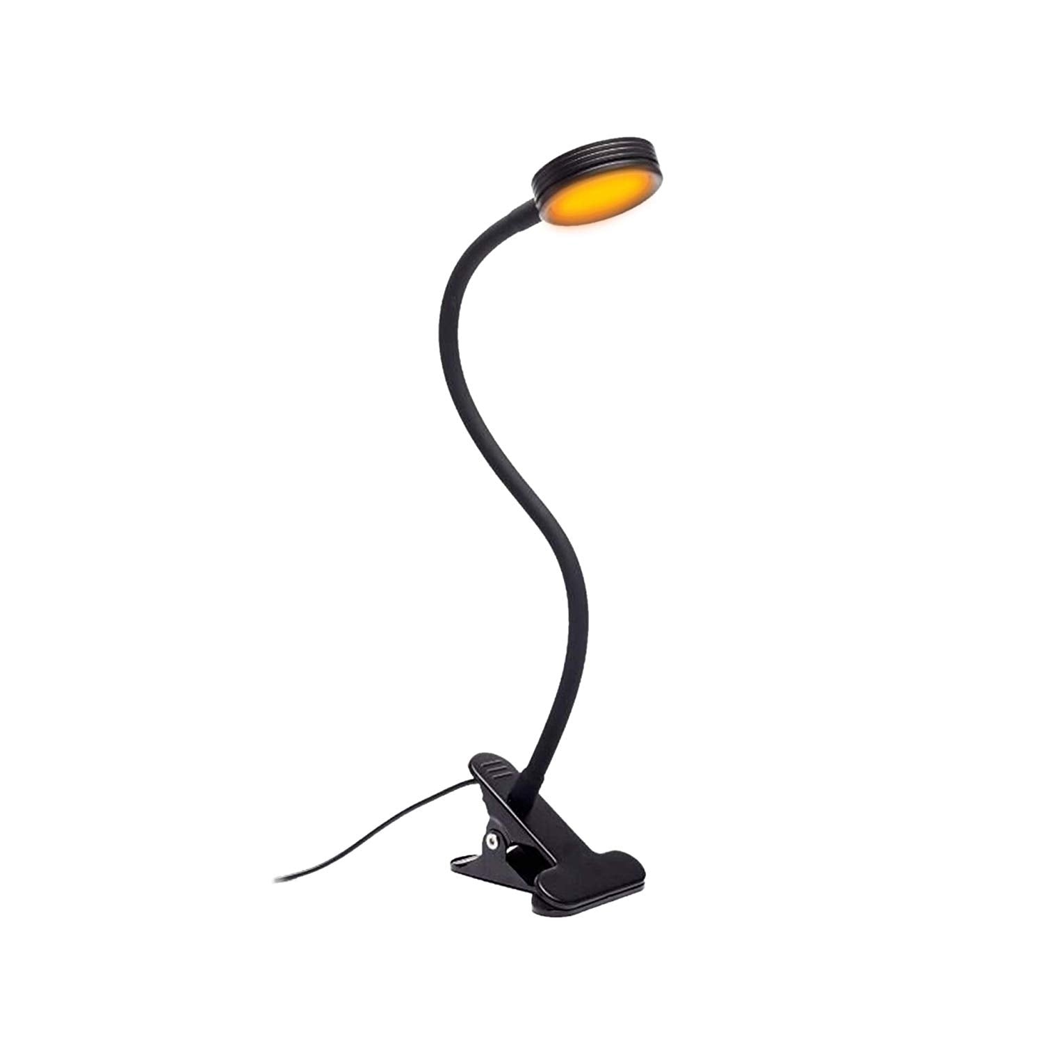 Hooga Health Hoogalite Blue Blocking Amber LED Plug-in Clamp Light