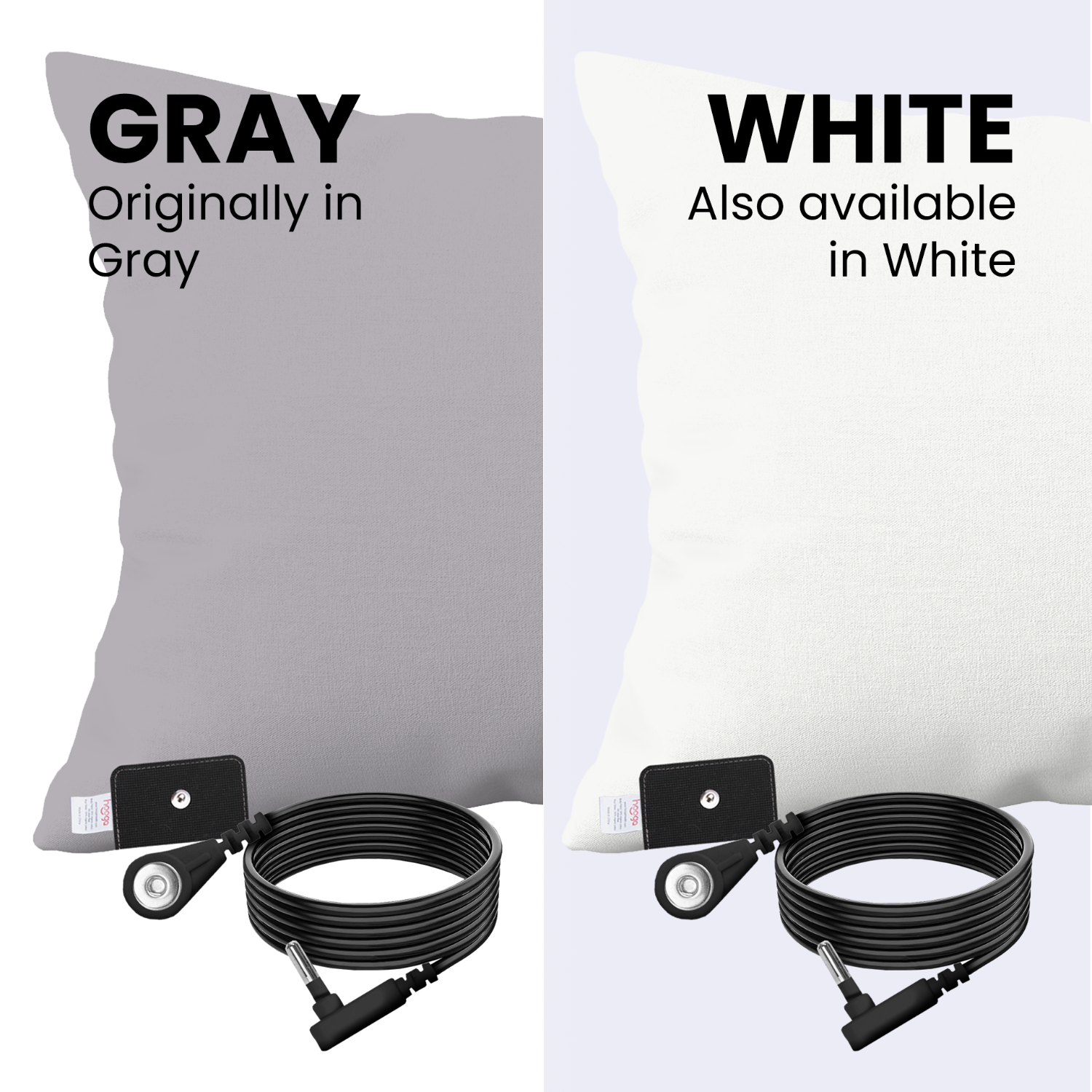 Hooga Health Grounding Pillowcase - Gray