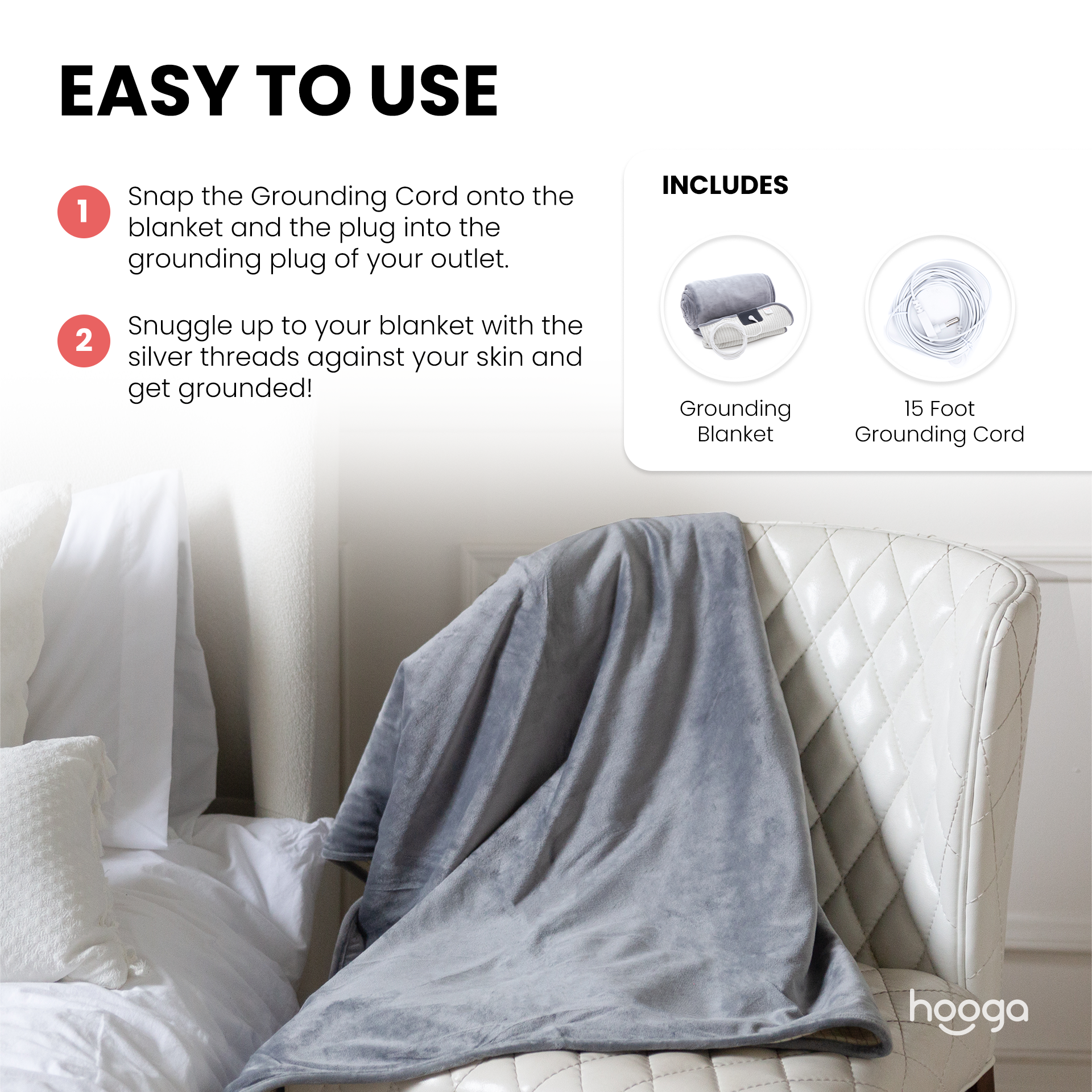 Hooga Health Grounding Blanket