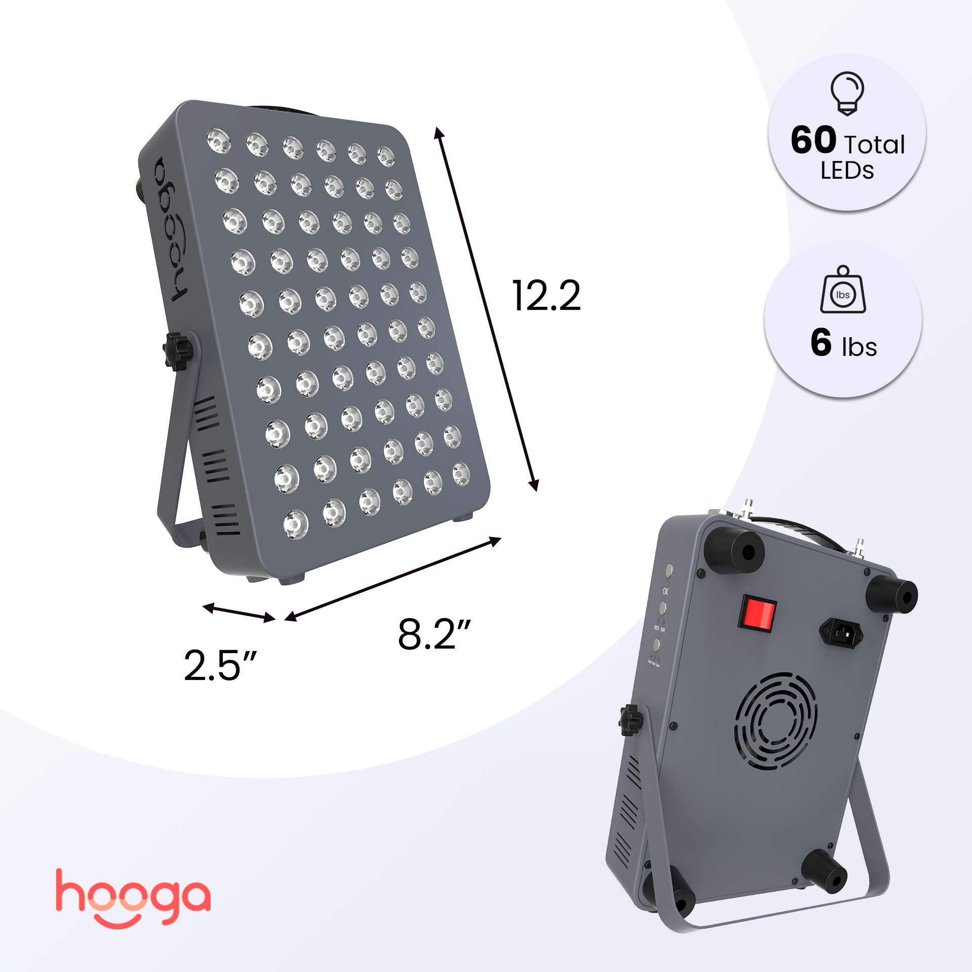 Hooga Health HG300 - Red Light Therapy Device
