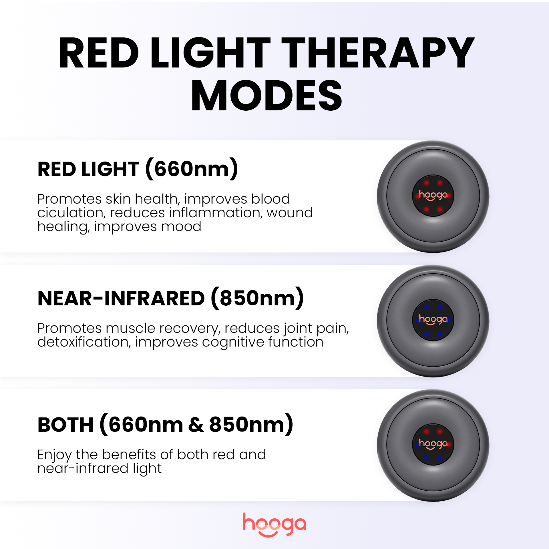 Hooga Health Red Light Therapy Dot