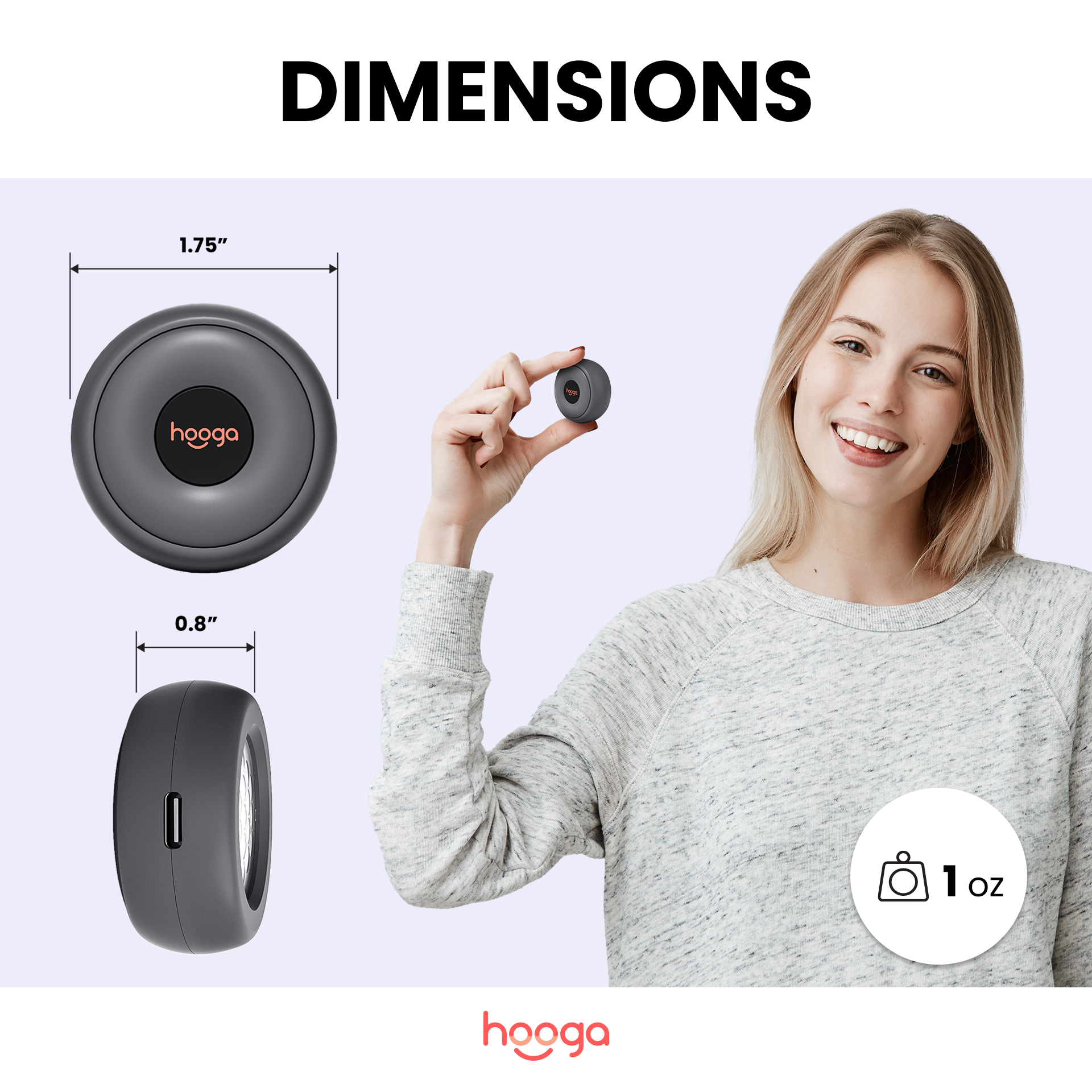Hooga Health Red Light Therapy Dot