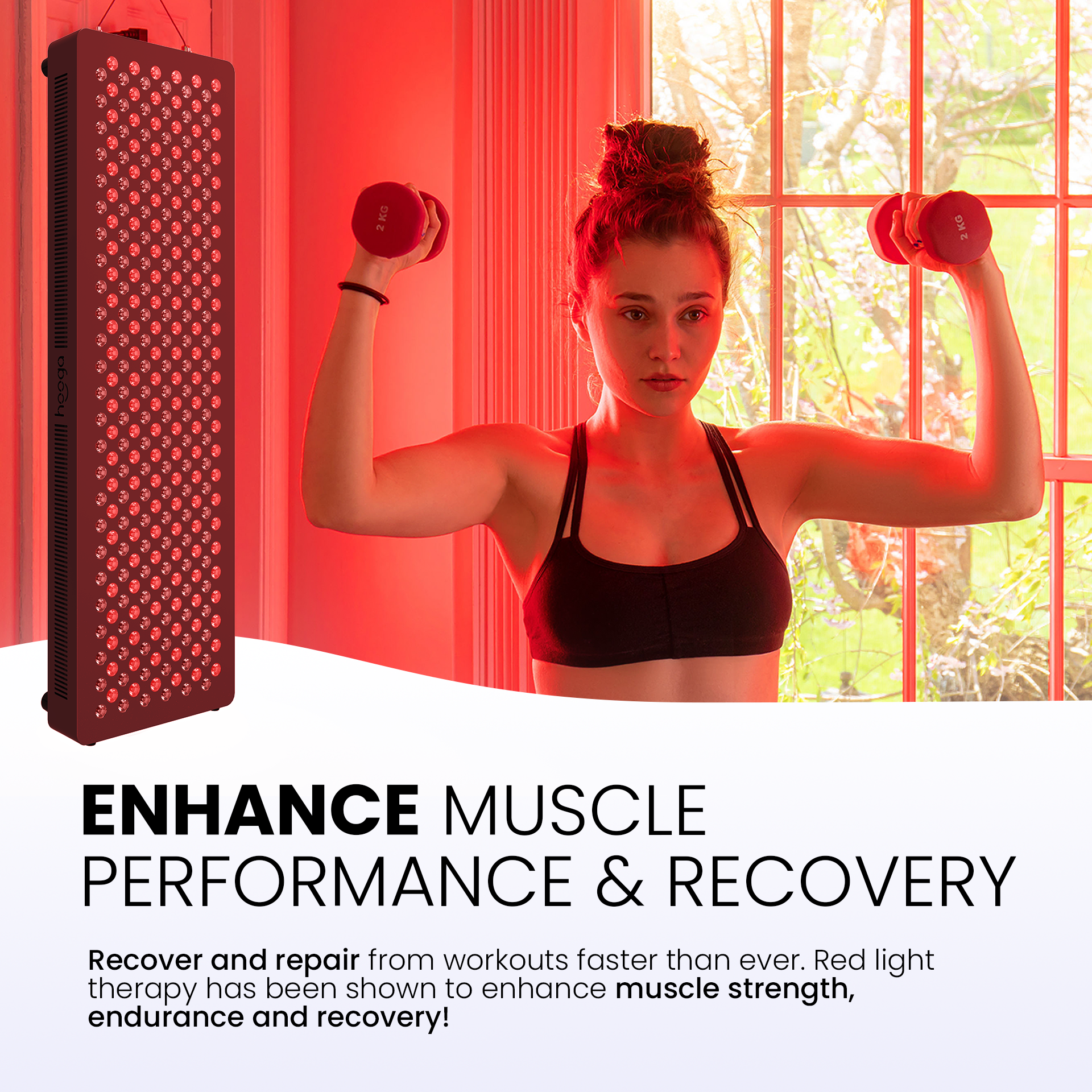 Hooga Health HG300 - Red Light Therapy Device