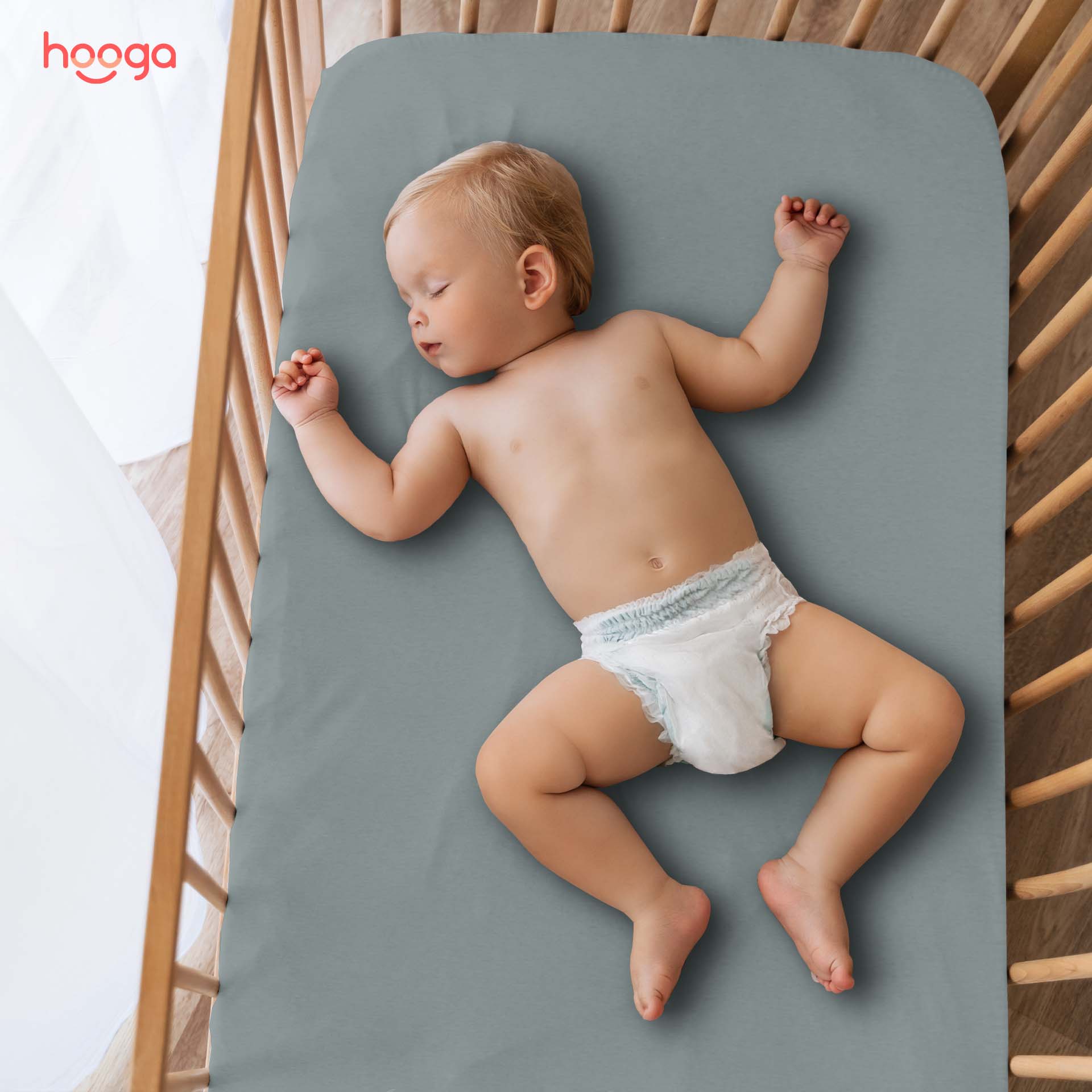 Hooga Health Grounding Sheet - Crib Size