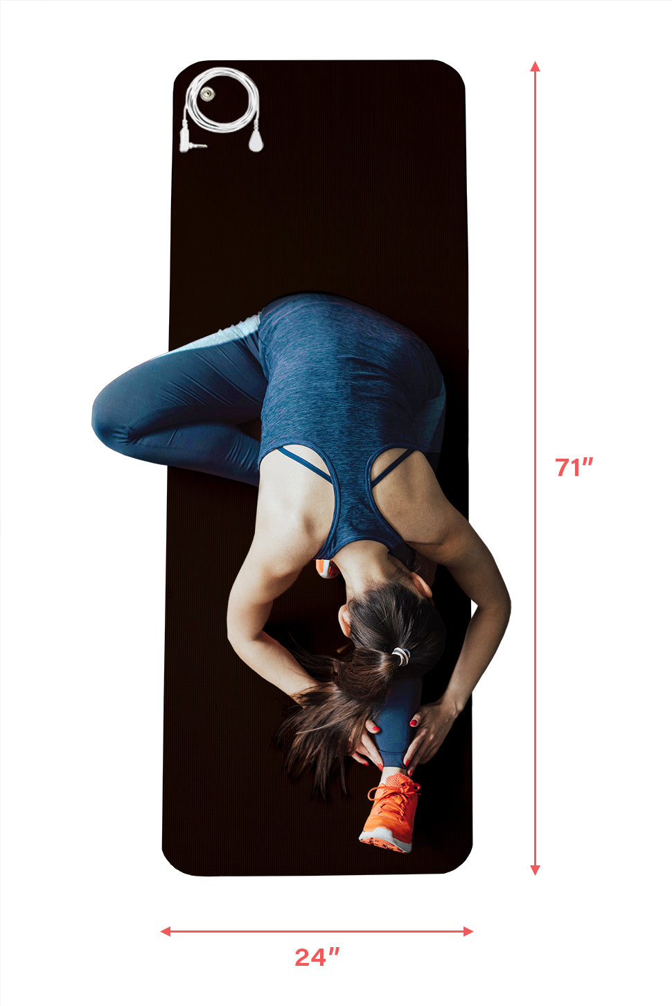 Hooga Health Grounding Yoga Mat