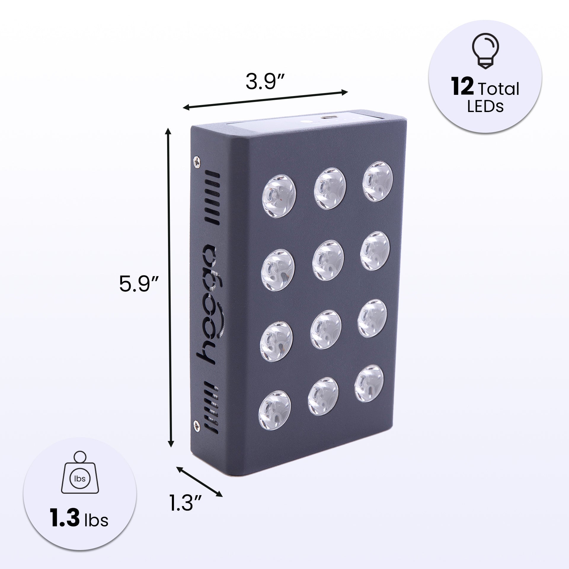 Hooga Health Charge Portable Red Light Therapy Device