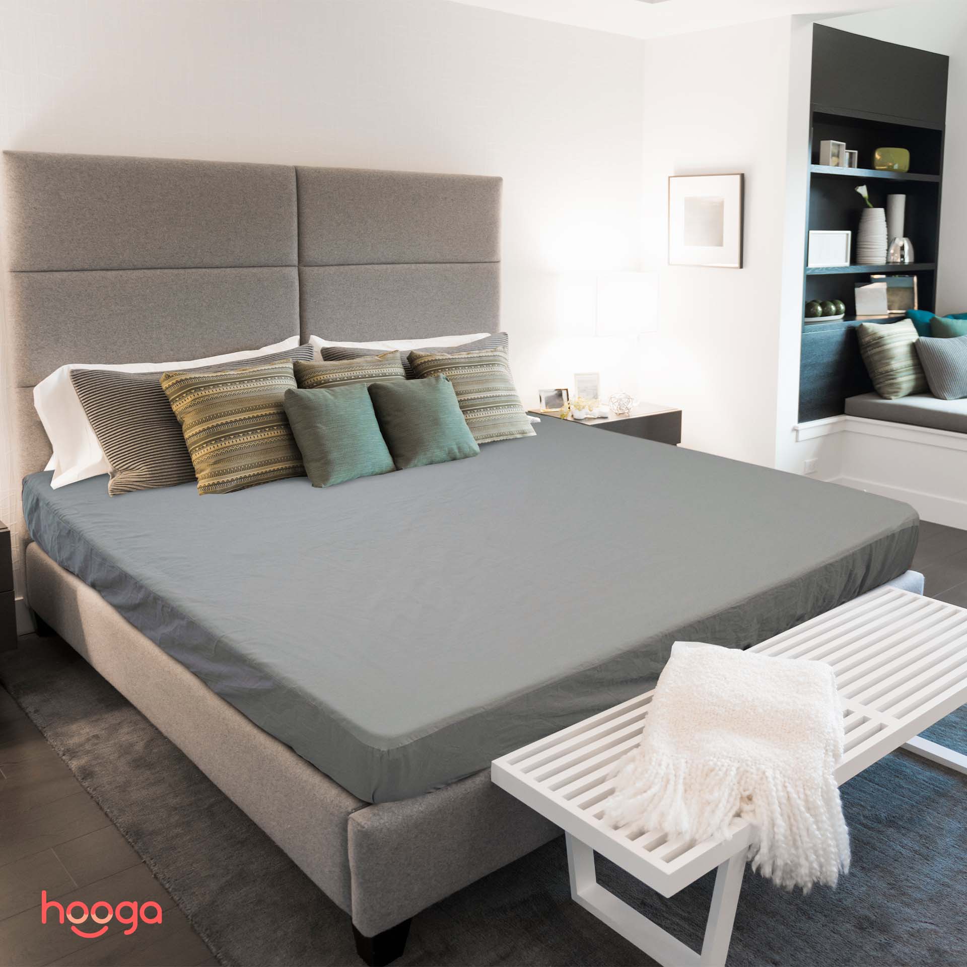 Hooga Health Grounding Pillowcase - Gray