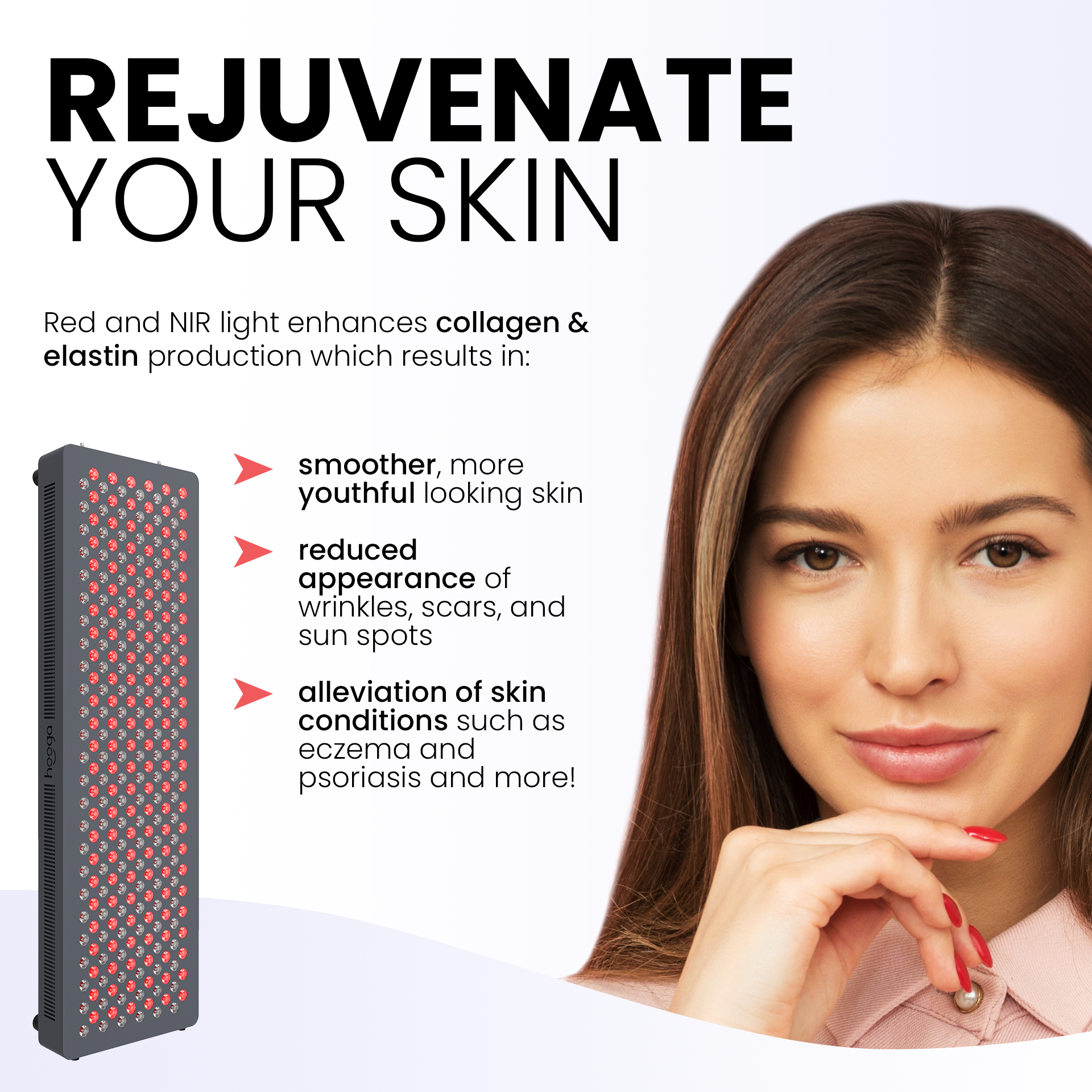 Hooga Health HG300 - Red Light Therapy Device